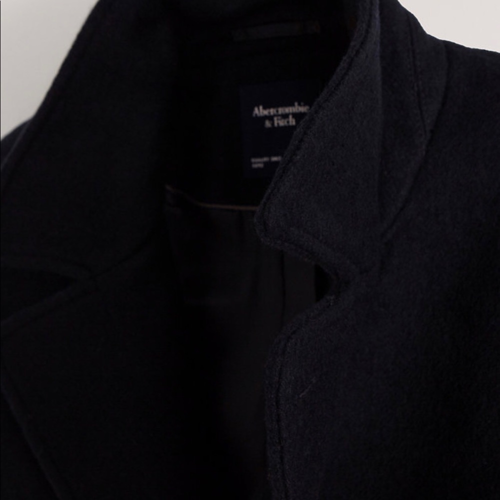 Brand News Abercombie Wool-Blend Great Coat - Picture 4 of 4